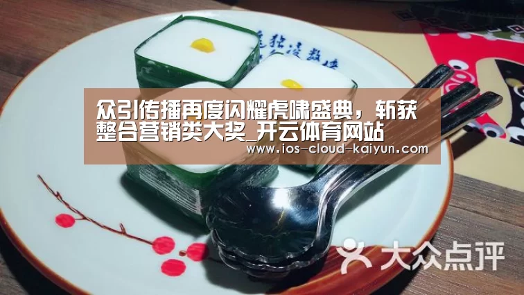 众引传播再度闪耀虎啸盛典,斩获整合营销类大奖_开云体育网站(图3) 开云体育网站